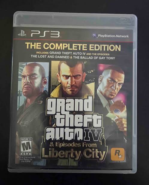 GRAND THEFT AUTO IV & EPISODES FROM LIBERTY CITY COMPLETE EDITION PS3