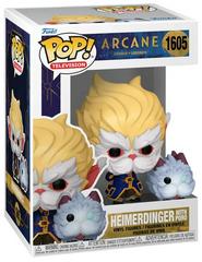 FUNKO POP TÉLÉVISION ARCANE LEAGUE OF LEGENDS #1605 HEIMERDINGER WITH PORO