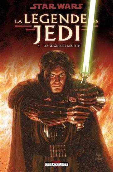 STAR WARS LA LÉGENDE DES JEDI TOME 4 LES SEIGNEURS DES SITH  LIVRES BANDE DESSINÉE