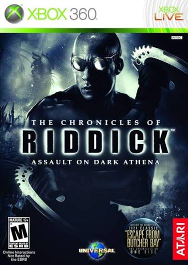THE CHRONICLES OF RIDDICK ASSAULT ON DARK ATHENA XBOX 360 CIB