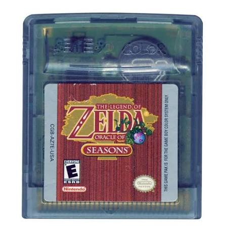 THE LEGEND OF ZELDA ORACLE OF SEASONS GBC