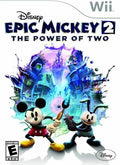 DISNEY EPIC MICKEY 2 THE POWER OF TWO NINTENDO WII ORIGINAL