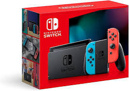 CONSOLE NINTENDO SWITCH JOY CON BLEU ET ROUGE