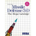 MISSILE DEFENSE 3-D THE MEGA CARTRIDGE SEGA MASTER SYSTEM
