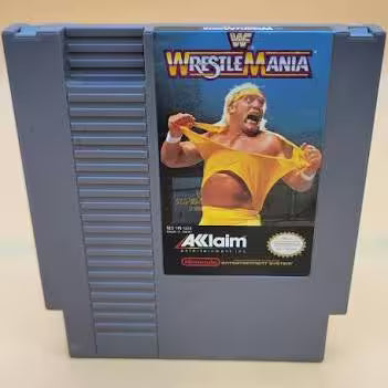 WRESTLE MANIA NINTENDO NES