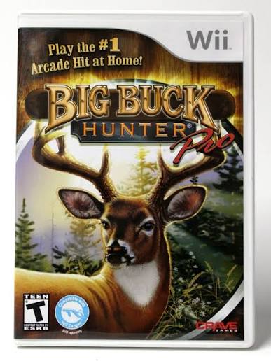 BIG BUCK HUNTER PRO NINTENDO WII ORIGINAL