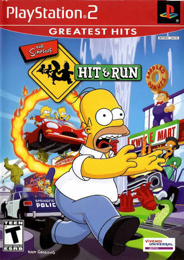 THE SIMPSONS HIT AND RUN GREATEST HITS PS2