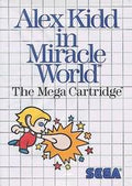 ALEX KIDD IN MIRACLE WORLD SEGA MASTER SYSTEM