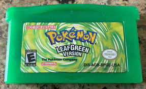 POKEMON LEAFGREEN VERSION GBA