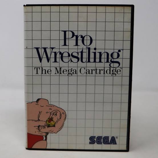 PRO WRESTLING THE MAGE CARTRIDGE MASTER SYSTEM