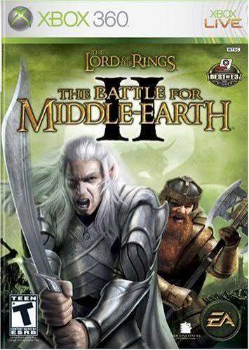 THE LORD OF THE RINGS THE BATTLE FOR MIDDLE-EARTH II XBOX 360 CIB