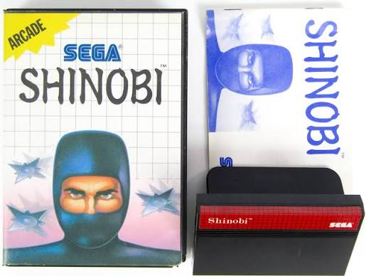 SHINOBI SEGA MASTER SYSTEM CIB