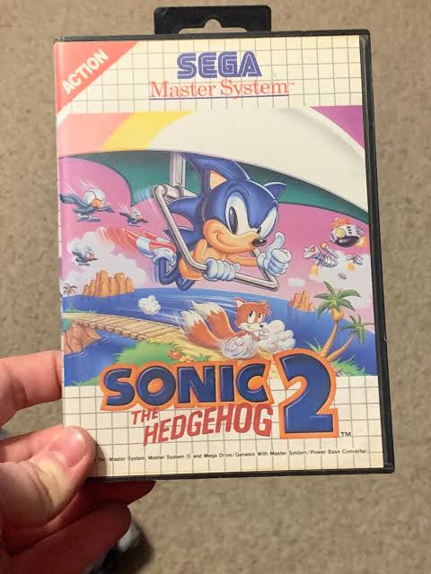 SONIC THE HEDGEHOG 2 PAL SEGA MASTER SYSTEM