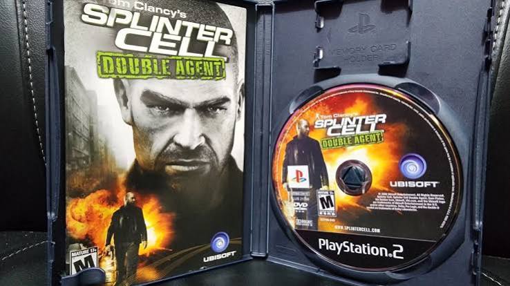 TOM CLANCY'S SPLINTER CELL DOUBLE AGENT PS2 CIB