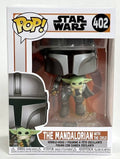 FUNKO POP STAR WARS #402 THE MANDALORIAN WITH THE CHILD