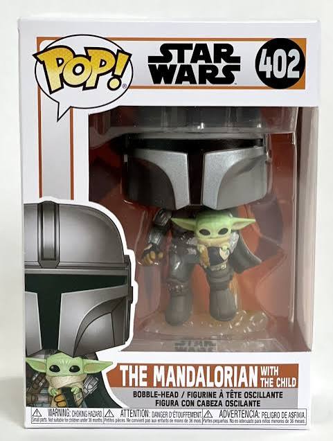 FUNKO POP STAR WARS #402 THE MANDALORIAN WITH THE CHILD