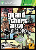 GRAND THEFT AUTO SAN ANDREAS PLATINUM HITS XBOX 360