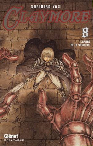 CLAYMORE TOME 8 L'ANTRE DE LA SORCIÈRE PAR NORIHIRO YAGI LIVRES MANGA