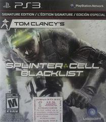 SPLINTER CELL BLACKLIST PS3