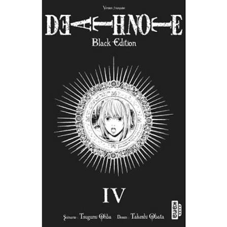 DEATH NOTE BLACK EDITION TOME IV LIVRES MANGA