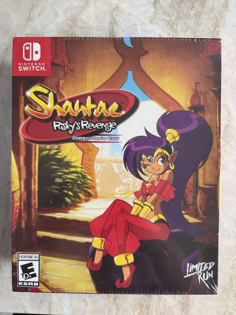 SHANTAE RISKY'S REVENGE LIMITED RUN NINTENDO SWITCH