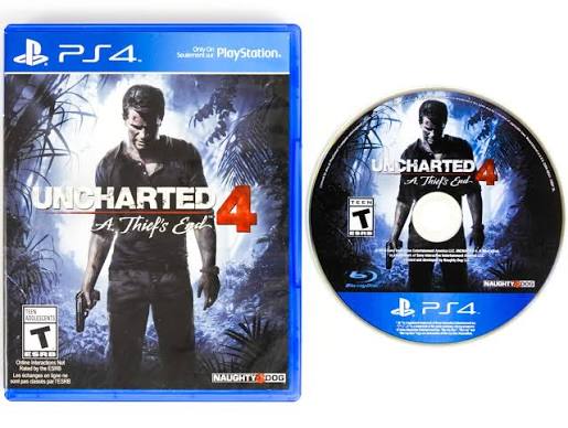 UNCHARTED 4 A THIEF'S END PS4