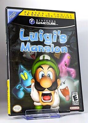 LUIGI'S MANSION NINTENDO GAMECUBE