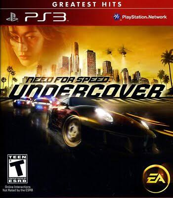 NEED FOR SPEED UNDERCOVER GREATEST HITS PS3