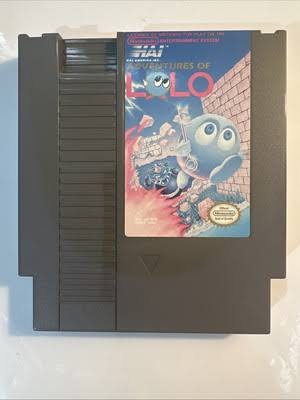 ADVENTURES OF LOLO NINTENDO NES