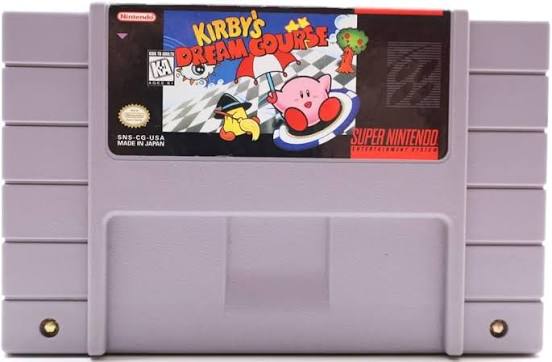 KIRBY'S DREAM COURSE NINTENDO SNES