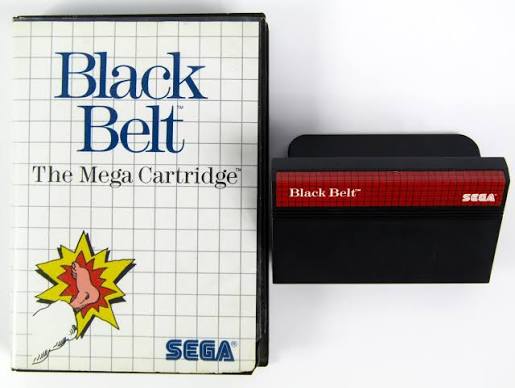 BLACK BELT THE MEGA CARTRIDGE SEGA MASTER SYSTEM