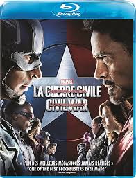 FILM MARVEL CAPITAINE AMERICA LA GUERRE CIVILE / CIVIL WAR BLU-RAY DISC