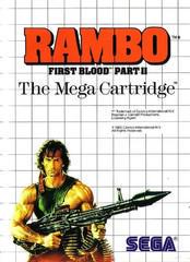 RAMBO FIRST BLOOD PART II THE MEGA CARTRIDGE SEGA MASTER SYSTEM