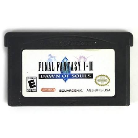 FINAL FANTASY I-II DAWN OF SOUL GBA
