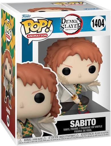 FUNKO POP ANIMATION DEMON SLAYER KIMETSU NO YAIBA #1404 SABITO