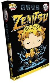 FUNKO POP TEES DEMON SLAYER ZENITSU + T-SHIRT LARGE INCLUS