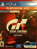 GRAN TURISMO SPORT THE REAL DRIVING SIMULATOR PLAYSTATION HITS PS4