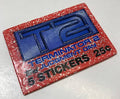 T2 TERMINATOR 2 JUDGEMENT DAY 1991 TOPPS SEALED PACK 5 STICKERS