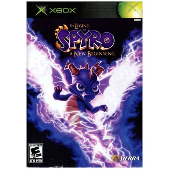 THE LEGEND OF SPYRO A NEW BEGINNING XBOX ORIGINAL
