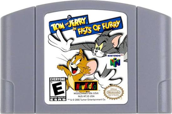 TOM AND JERRY IN FIST S OF FURRY N64