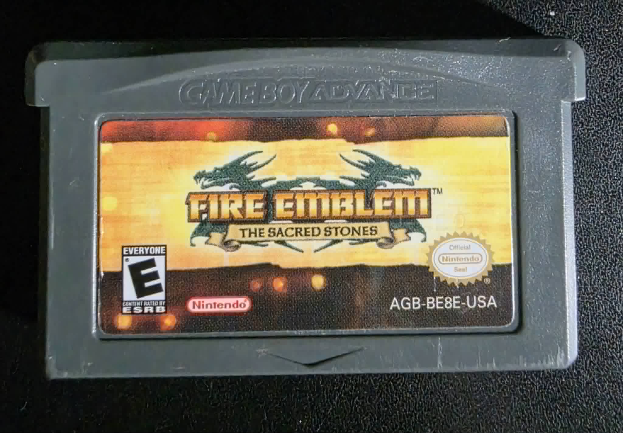 FIRE EMBLEM THE SACRED STONES GBA