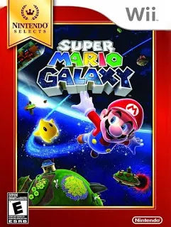 SUPER MARIO GALAXY NINTENDO SELECT  NINTENDO WII ORIGINAL