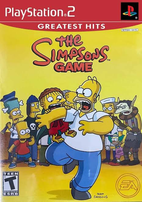 THE SIMPSONS GAME GREATEST HITS PS2