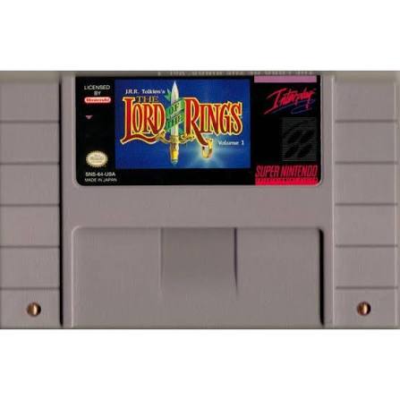 THE LORD OF THE RINGS VOLUME 1 NINTENDO SNES