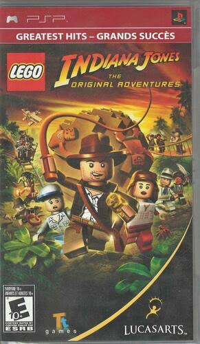 LEGO INDIANA JONES THE ORIGINAL ADVENTURES GREATESTS HITS PSP