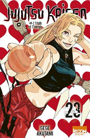 JUJUTSU KAISEN TOME 23 L'ÉTOILE ET L'ÉNERGIE PAR GEGE AKUTAMI LIVRES MANGA