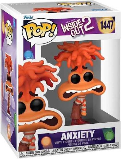 FUNKO POP DISNEY PIXAR INSIDE OUT 2 #1447 ANXIETY