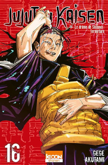 JUJUTSU KAISEN TOME 16 LE DRAME DE SHIBUYA FERMETURE PAR GEGE AKUTAMI LIVRES MANGA