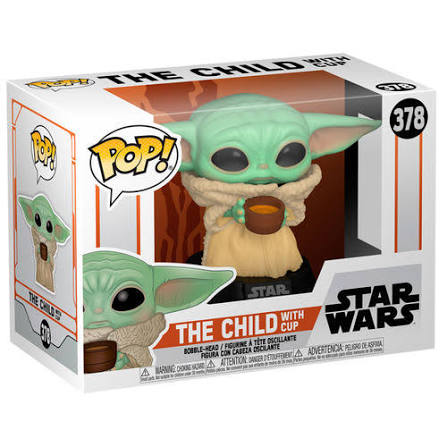 FUNKO POP STAR WARS #378 THE CHILD WITH CUP