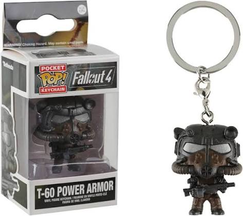 KEYCHAIN FALLOUT 4 T-60 POWER ARMOR LIQUIDATION